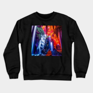 Zen Waterfall Crewneck Sweatshirt